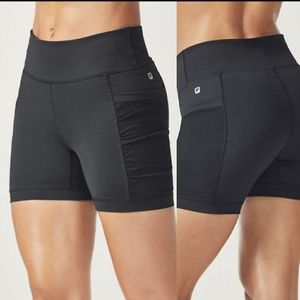 ISO high waist bike shorts with deep pocket